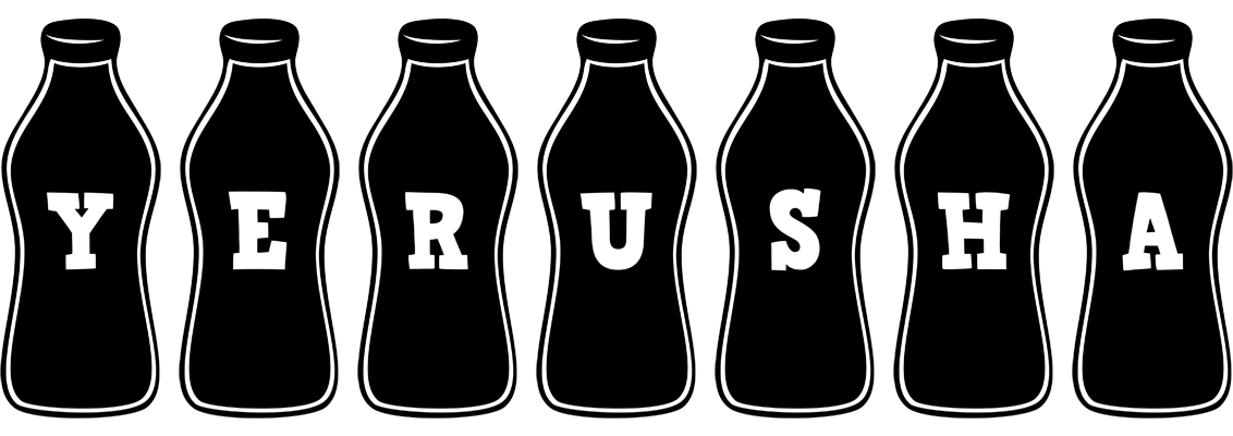 Yerusha bottle logo
