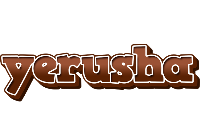 Yerusha brownie logo