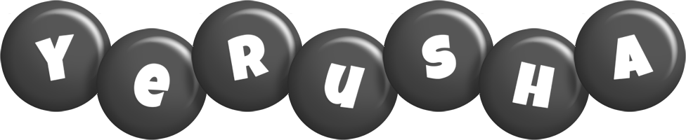 Yerusha candy-black logo