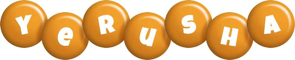 Yerusha candy-orange logo