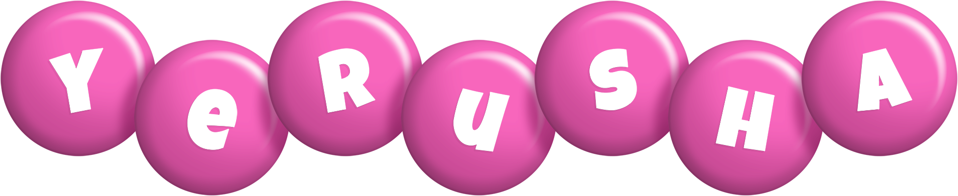 Yerusha candy-pink logo