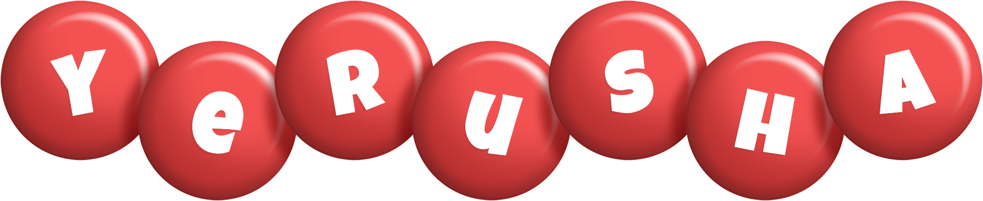 Yerusha candy-red logo