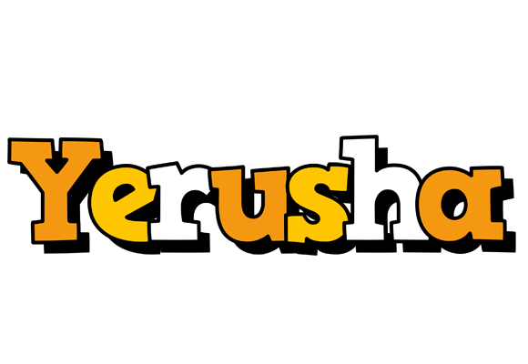 Yerusha cartoon logo