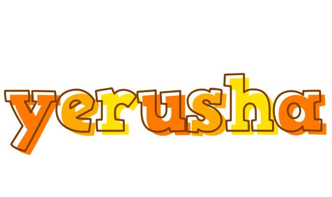 Yerusha desert logo