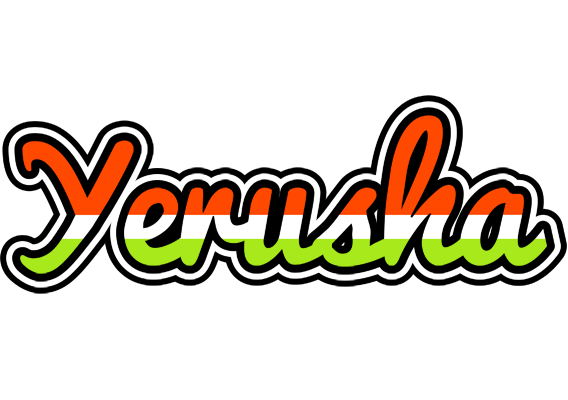 Yerusha exotic logo