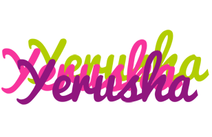 Yerusha flowers logo