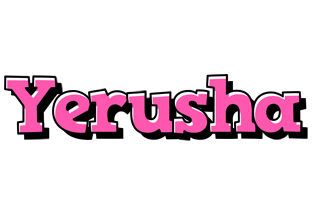 Yerusha girlish logo