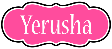 Yerusha invitation logo