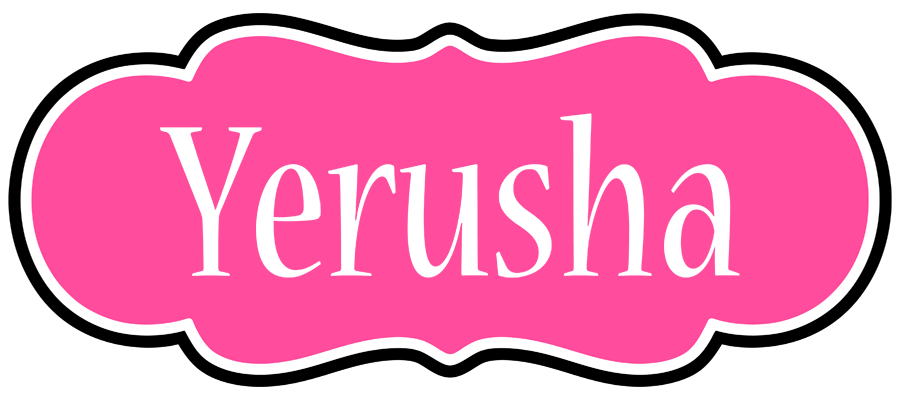 Yerusha invitation logo