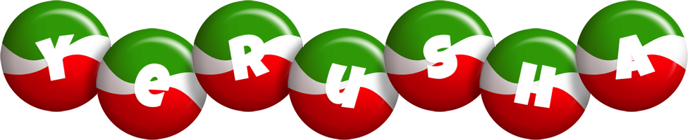 Yerusha italy logo