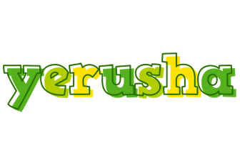 Yerusha juice logo