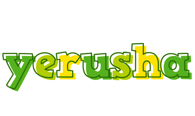 Yerusha juice logo