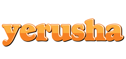 Yerusha orange logo
