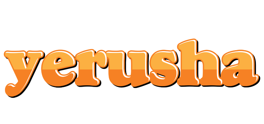 Yerusha orange logo