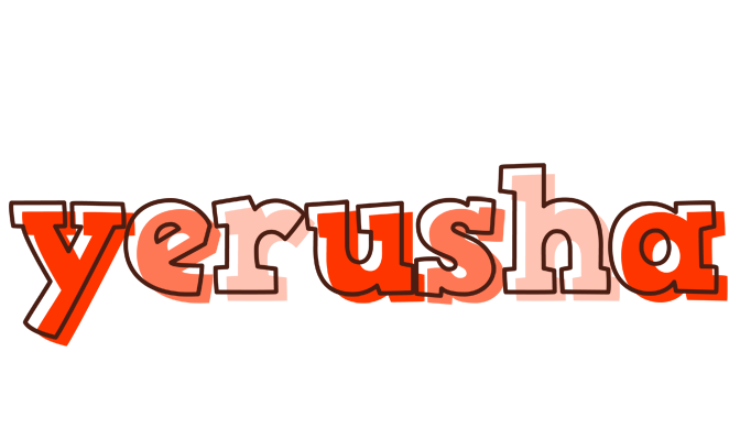 Yerusha paint logo