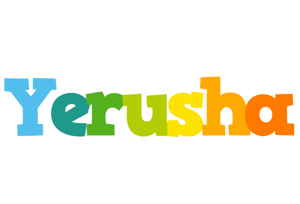 Yerusha rainbows logo