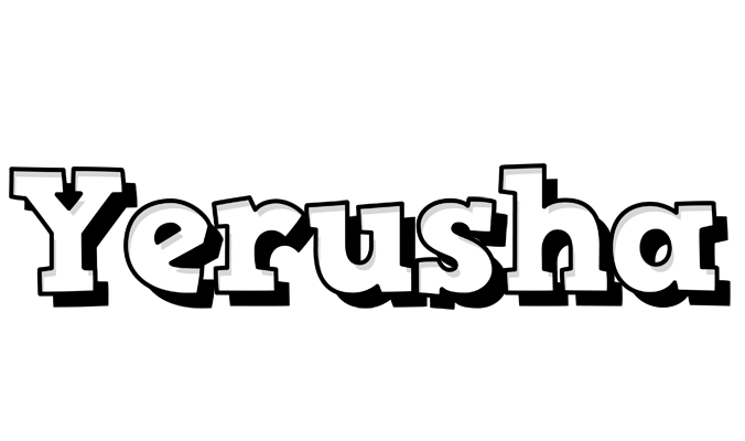 Yerusha snowing logo