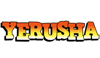 Yerusha sunset logo