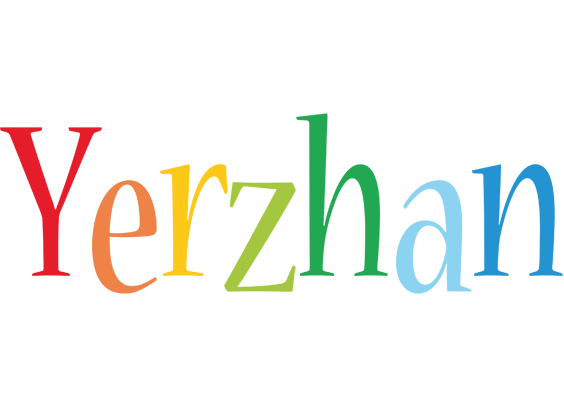 Yerzhan birthday logo
