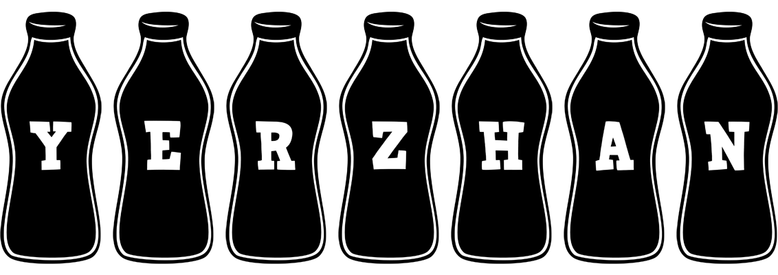Yerzhan bottle logo