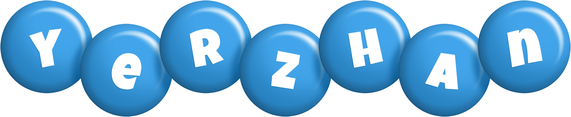 Yerzhan candy-blue logo