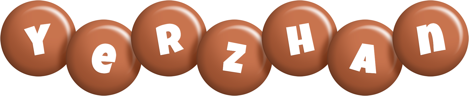 Yerzhan candy-brown logo
