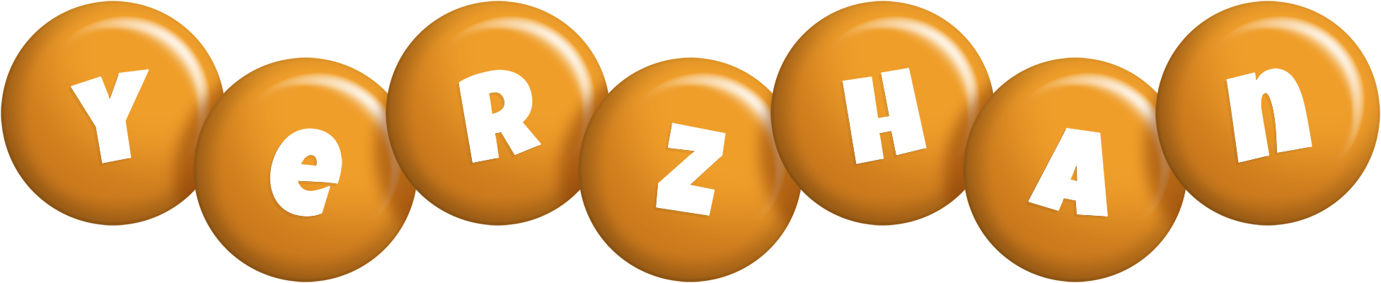 Yerzhan candy-orange logo