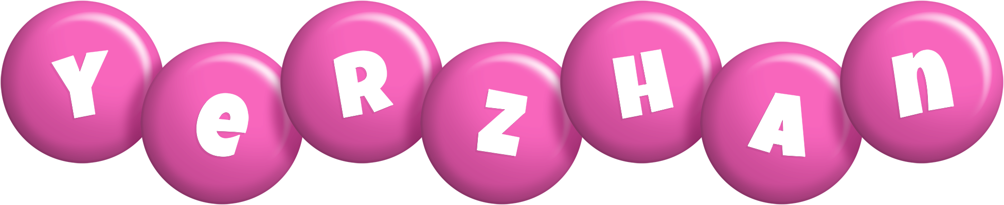 Yerzhan candy-pink logo