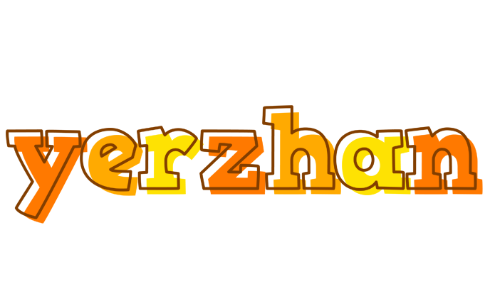 Yerzhan desert logo