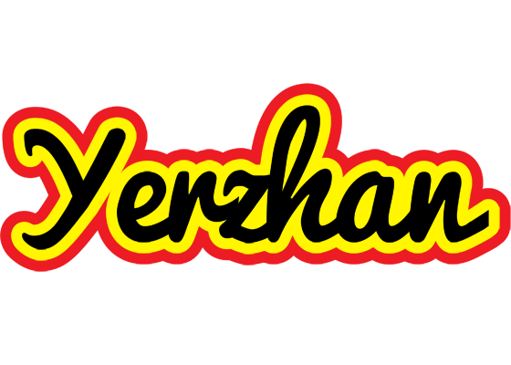 Yerzhan flaming logo