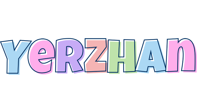 Yerzhan pastel logo