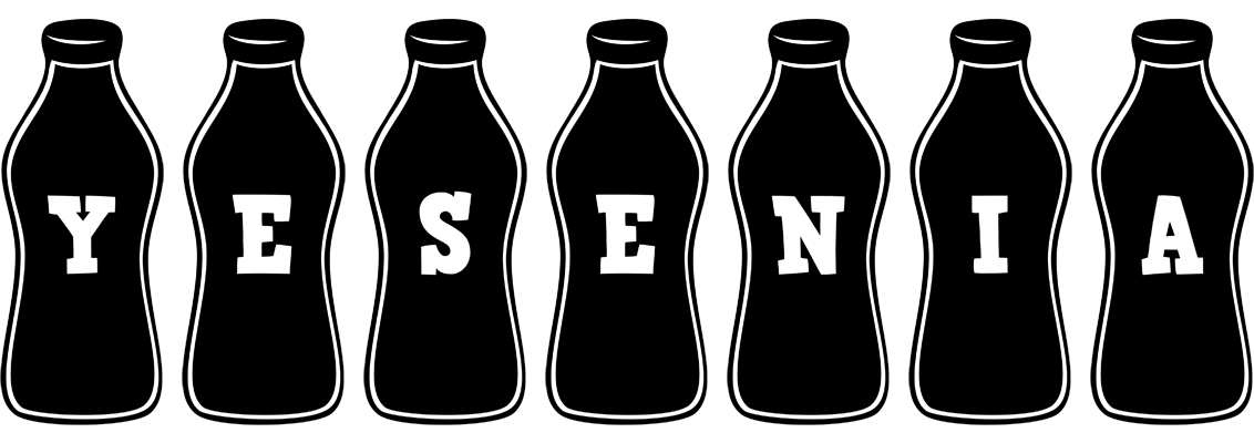 Yesenia bottle logo