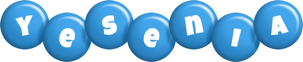 Yesenia candy-blue logo