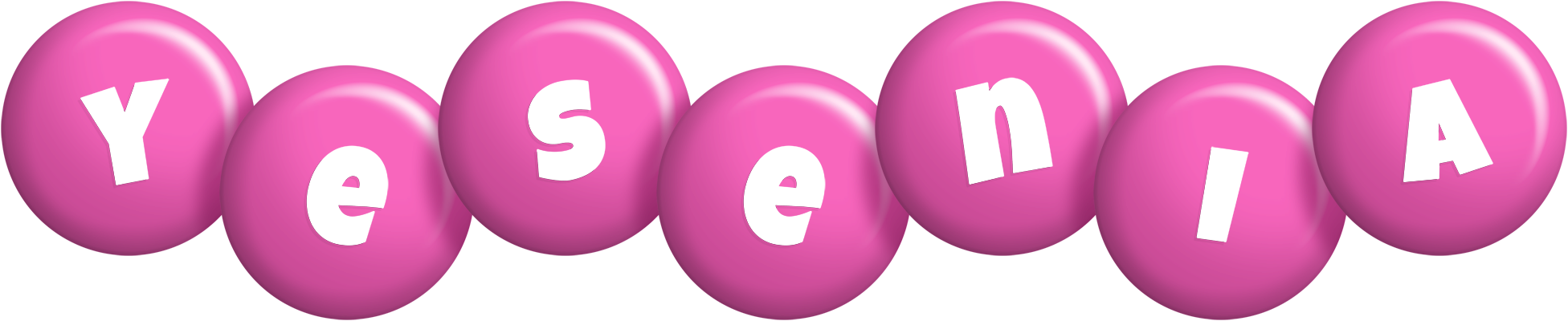 Yesenia candy-pink logo
