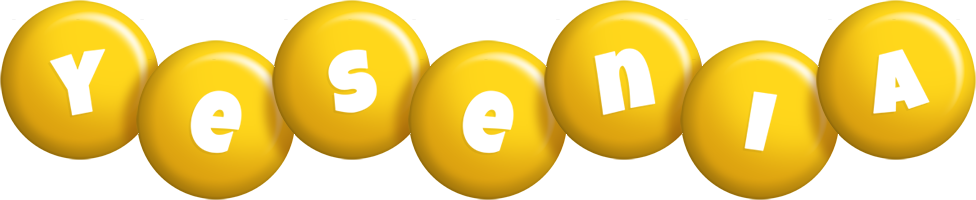 Yesenia candy-yellow logo