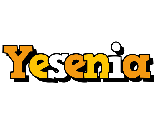 Yesenia cartoon logo