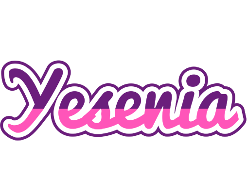 Yesenia cheerful logo