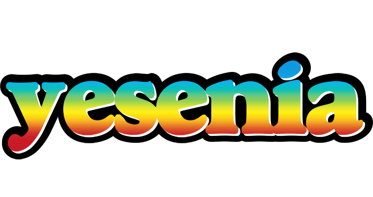 Yesenia color logo