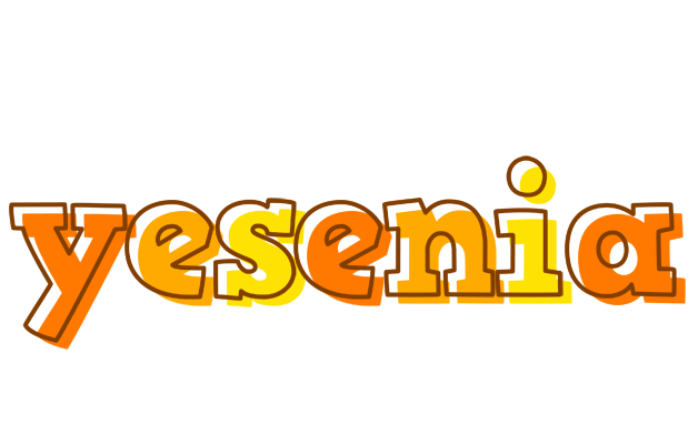 Yesenia desert logo