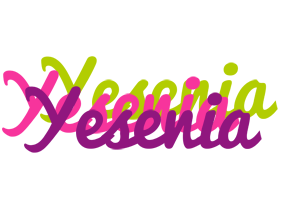 Yesenia flowers logo