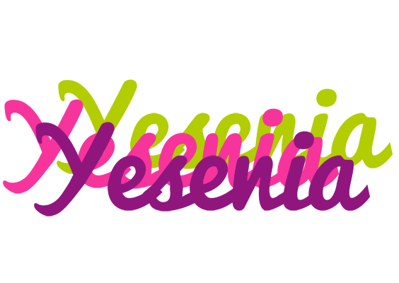 Yesenia flowers logo