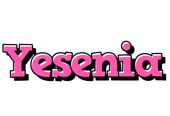 Yesenia girlish logo