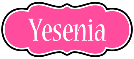 Yesenia invitation logo