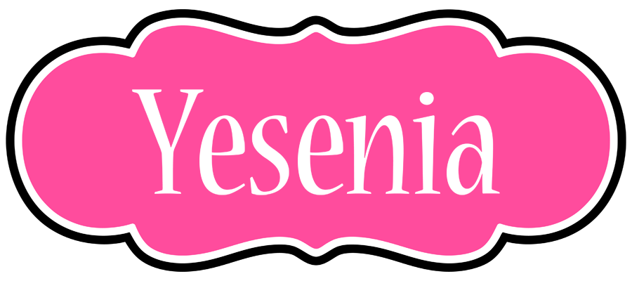 Yesenia invitation logo