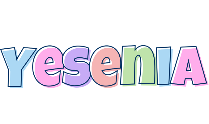 Yesenia pastel logo