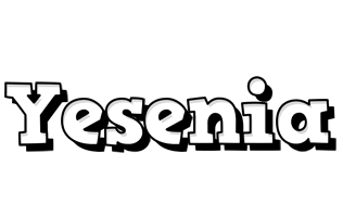 Yesenia snowing logo