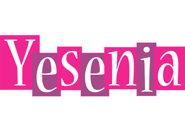 Yesenia whine logo