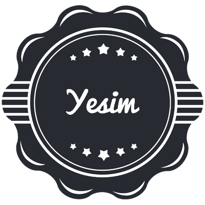Yesim badge logo