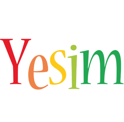 Yesim birthday logo