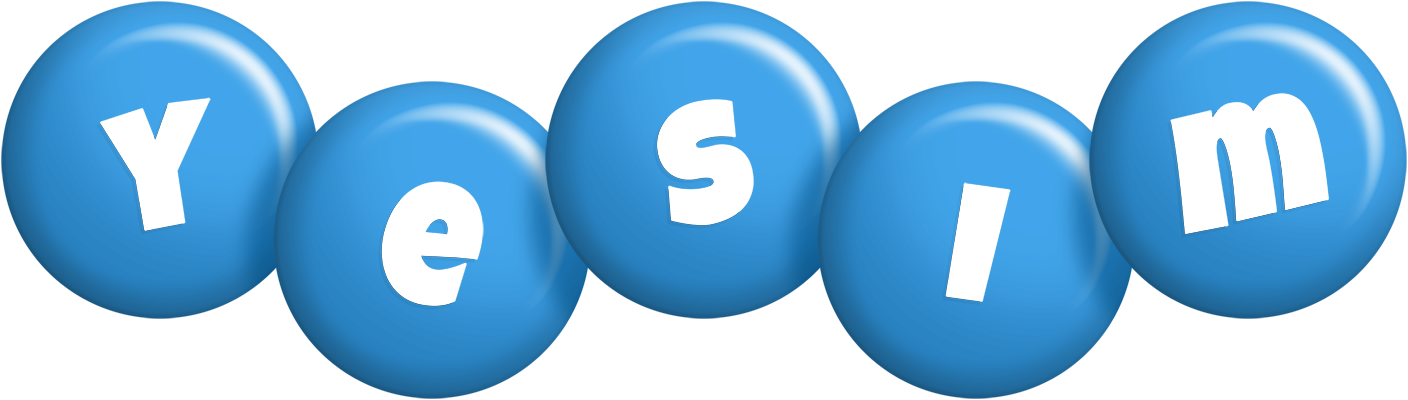Yesim candy-blue logo